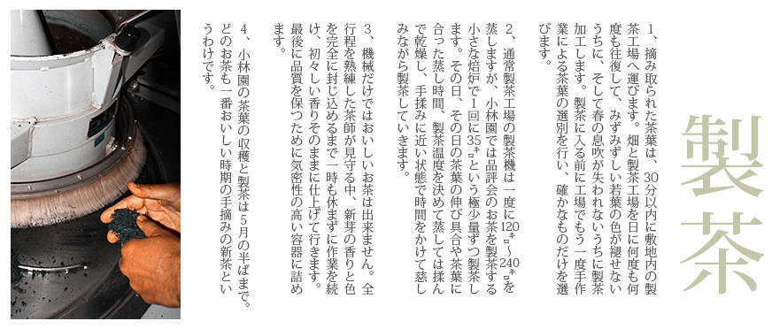 製茶